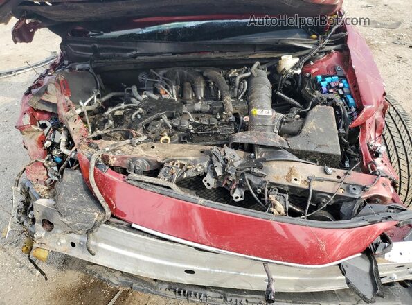 58AEZ1B15LU070621 2020 LEXUS ES Red Widok wnętrza z tyłu
