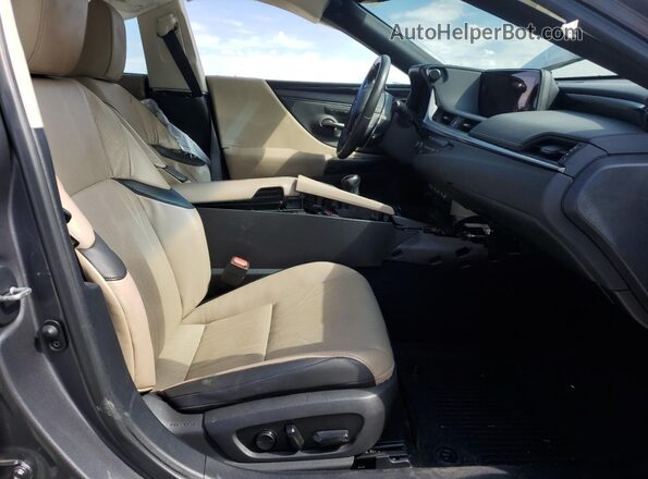 58AEZ1B1XLU071215 2020 LEXUS ES Серый Вид салона спереди