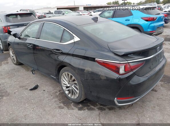 58AF21B16LU009822 2020 LEXUS ES 300H Black Trasero izquierdo