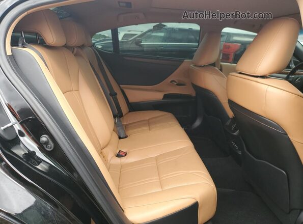 58AFZ1B11PU156552 2023 LEXUS ES Black Widok tylnych siedzeń