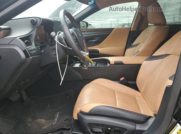 58AFZ1B11PU156552 2023 LEXUS ES Black Widok wnętrza z przodu