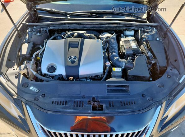58AFZ1B18LU071170 2020 LEXUS ES Черный Вид задней части салона