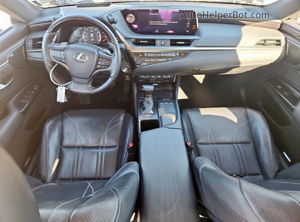 58AFZ1B18LU071170 2020 LEXUS ES Черный Вид панели приборов