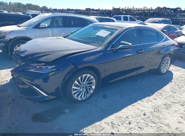58AFZ1B1XLU081831 2020 LEXUS ES 350 Black Vista tres cuartos delantera izquierda
