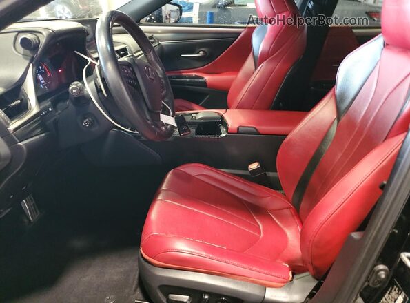 58AGZ1B13LU071789 2020 LEXUS ES Black Widok wnętrza z przodu