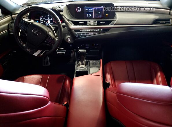 58AGZ1B13LU071789 2020 LEXUS ES Black Widok deski rozdzielczej