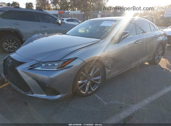58AGZ1B18LU062604 2020 LEXUS ES 350 Серебряный Передняя левая четверть