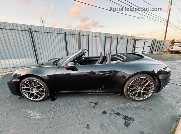 WP0CB2A93LS262748 2020 PORSCHE 911 Черный Вид наклейки с VIN-кодом
