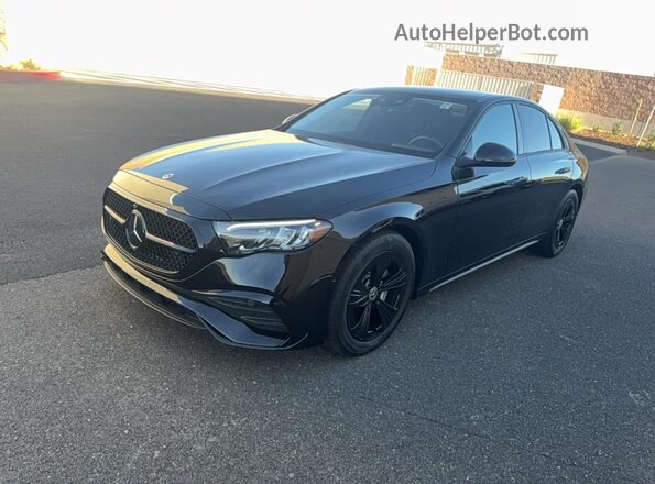 W1KLF4HB3RA007093 2024 MERCEDES-BENZ E-CLASS Black Задня права чверть