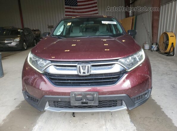 2HKRW6H31KH220745 2019 HONDA CRV Burgundy 