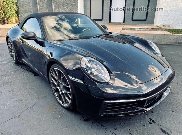 WP0CB2A93LS262748 2020 PORSCHE 911 Черный Задняя левая четверть