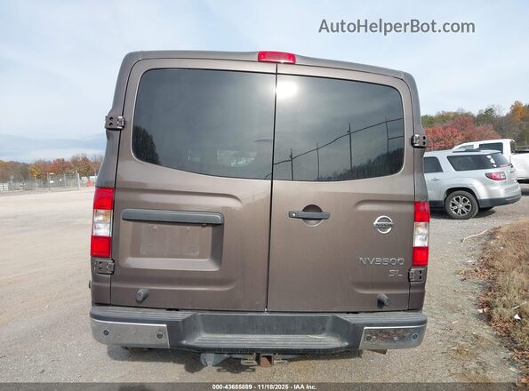 5BZAF0AA2JN850131 2018 NISSAN NV PASSENGER NV3500 HD Brown 