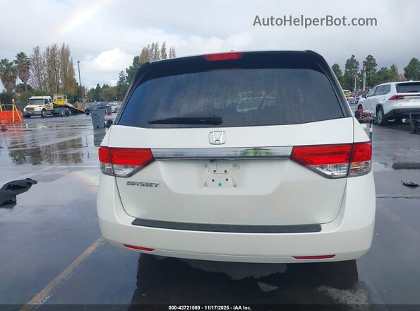 5FNRL5H63HB015447 2017 HONDA ODYSSEY White 