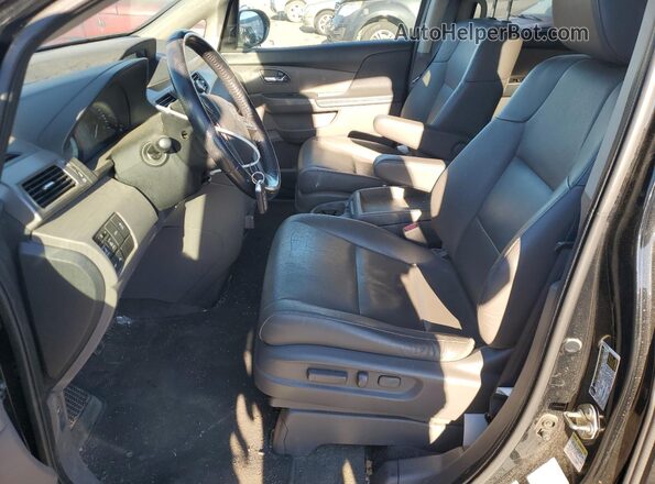 5FNRL5H94HB009506 2017 HONDA ODYSSEY Black Vista interior delantera