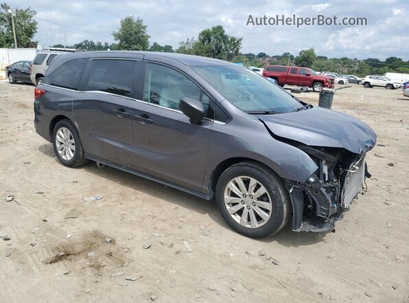 5FNRL6H22LB005729 2020 HONDA ODYSSEY Gray Przód prawy