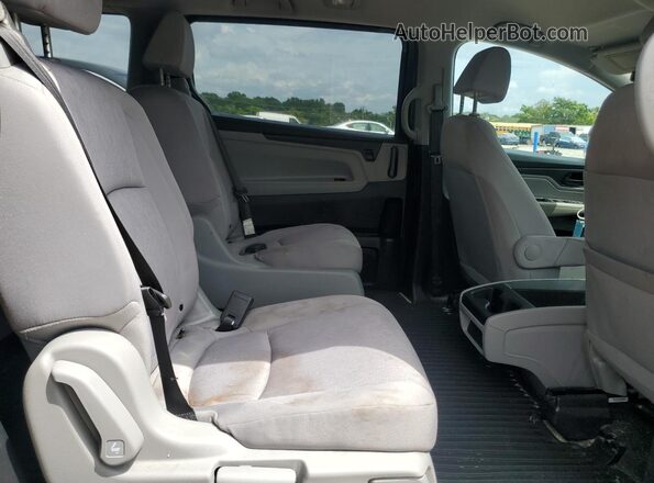 5FNRL6H22LB005729 2020 HONDA ODYSSEY Gray Widok wnętrza z tyłu
