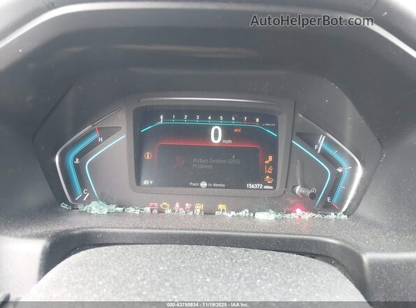 5FNRL6H51LB048419 2020 HONDA ODYSSEY Black Vista de los asientos traseros
