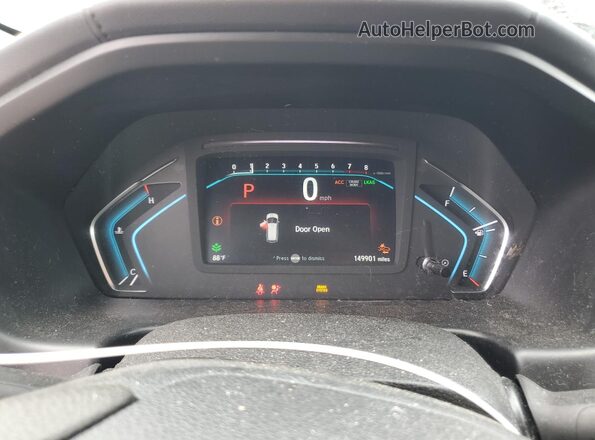 5FNRL6H51LB051482 2020 HONDA ODYSSEY Gray Вид щитка приладів