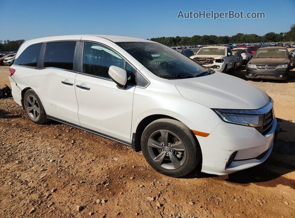 5FNRL6H51MB014921 2021 HONDA ODYSSEY White Передня права чверть