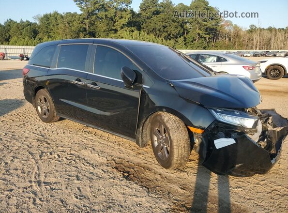 5FNRL6H52NB022978 2022 HONDA ODYSSEY Black Przód prawy