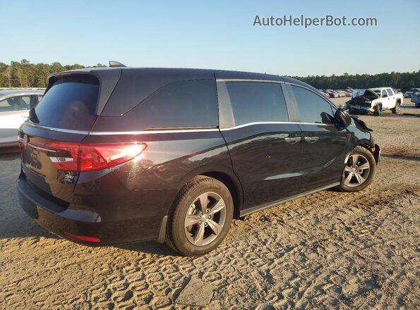 5FNRL6H52NB022978 2022 HONDA ODYSSEY Black Tył prawy