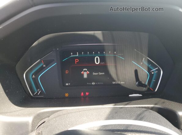 5FNRL6H53LB041388 2020 HONDA ODYSSEY White Vista del cuadro de instrumentos