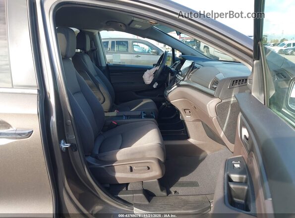5FNRL6H53NB031074 2022 HONDA ODYSSEY Gray Вид салону спереду