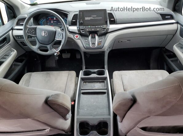 5FNRL6H54LB013745 2020 HONDA ODYSSEY Blue Widok deski rozdzielczej