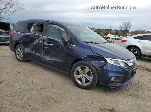 5FNRL6H54LB013745 2020 HONDA ODYSSEY Blue Przód prawy