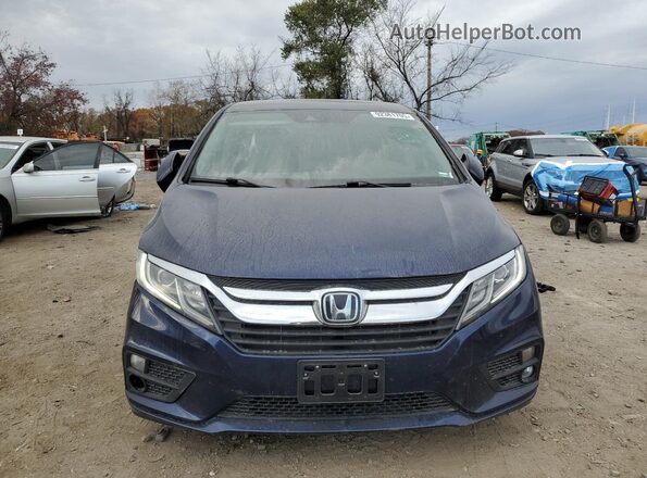 5FNRL6H54LB013745 2020 HONDA ODYSSEY Blue Widok z przodu