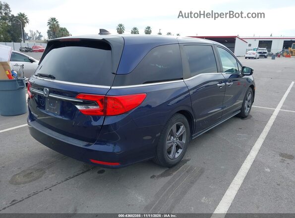 5FNRL6H56NB005746 2022 HONDA ODYSSEY Blue Հետևի աջ