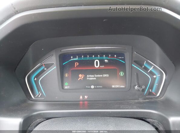 5FNRL6H56NB005746 2022 HONDA ODYSSEY Blue Հետևի նստատեղերի տեսք