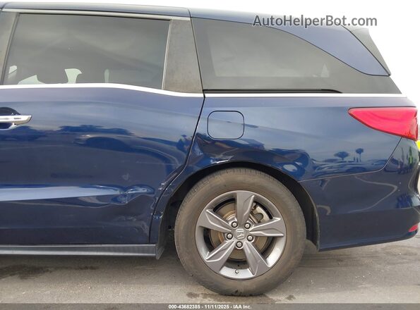 5FNRL6H56NB005746 2022 HONDA ODYSSEY Blue Դիմացի տեսք