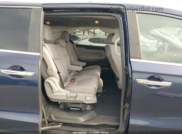 5FNRL6H56NB005746 2022 HONDA ODYSSEY Blue VIN կոդի պիտակի տեսք