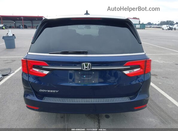 5FNRL6H56NB005746 2022 HONDA ODYSSEY Blue 