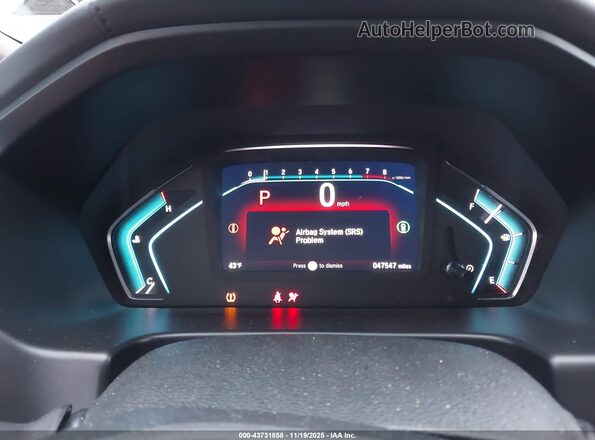 5FNRL6H57NB033264 2022 HONDA ODYSSEY White Вид задніх сидінь