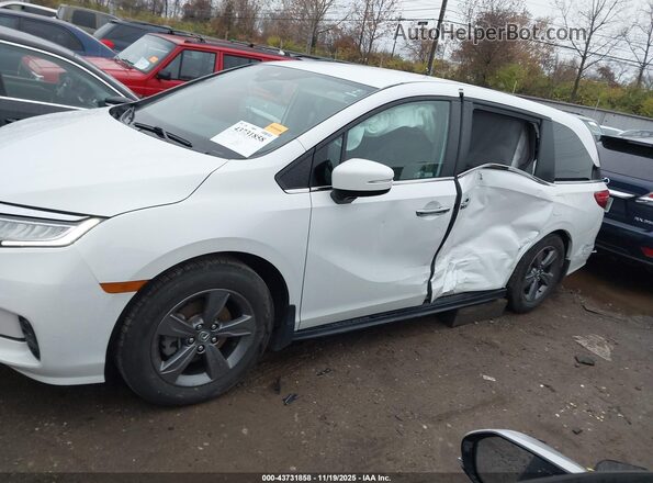 5FNRL6H57NB033264 2022 HONDA ODYSSEY White Панорамний вид салону 360°