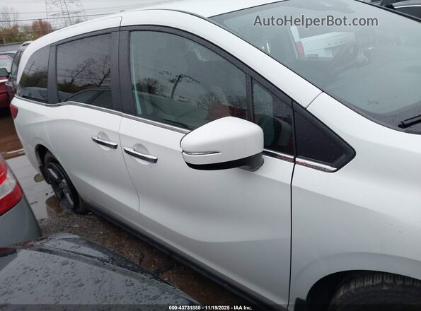 5FNRL6H57NB033264 2022 HONDA ODYSSEY White Вид задньої частини салону