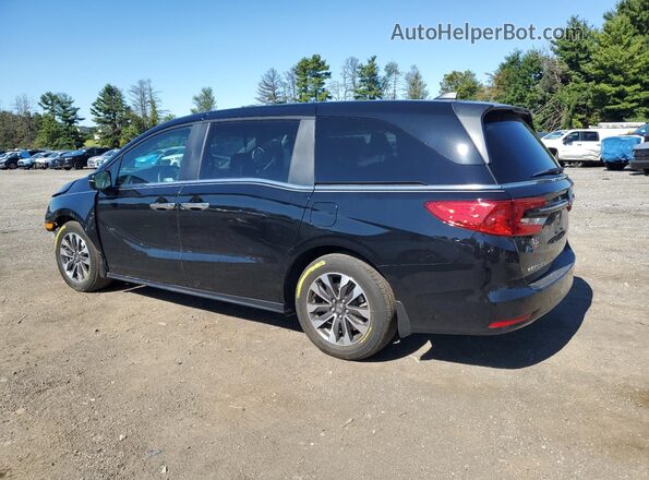 5FNRL6H61RB033033 2024 HONDA ODYSSEY Black Tył lewy