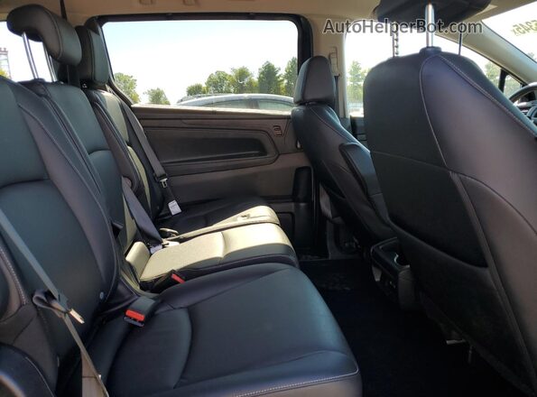 5FNRL6H61RB033033 2024 HONDA ODYSSEY Black Widok wnętrza z tyłu