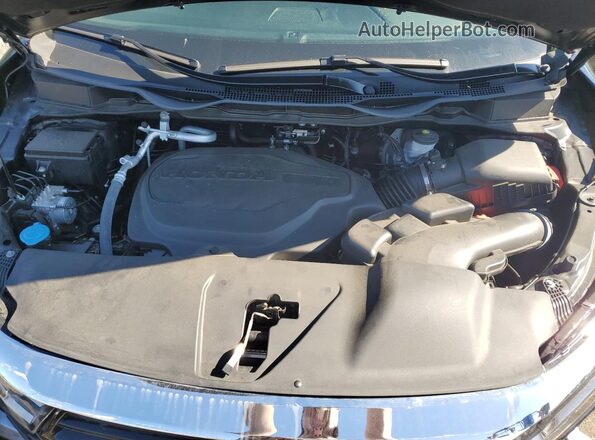 5FNRL6H61RB033033 2024 HONDA ODYSSEY Black Widok komory silnika