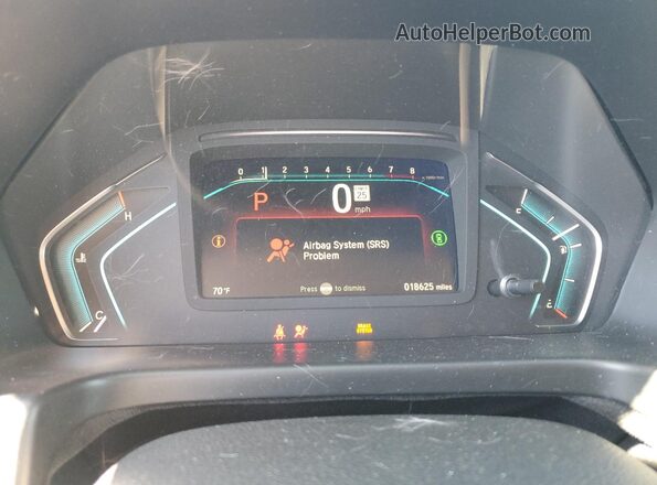 5FNRL6H61RB033033 2024 HONDA ODYSSEY Black Widok zestawu wskaźników