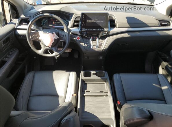 5FNRL6H61RB033033 2024 HONDA ODYSSEY Black Widok deski rozdzielczej