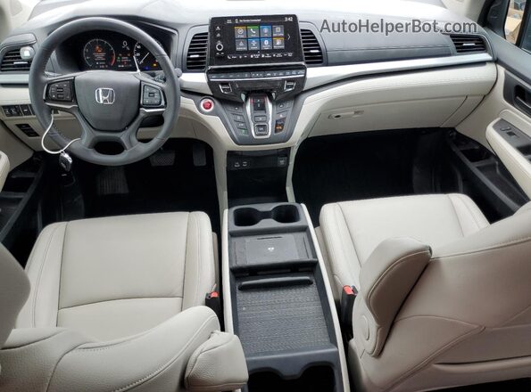 5FNRL6H63SB064788 2025 HONDA ODYSSEY Silver Вид панелі приладів