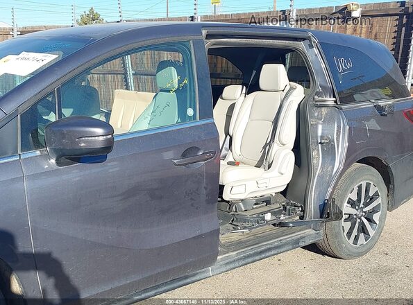 5FNRL6H64SB073676 2025 HONDA ODYSSEY Gray Вид спереду