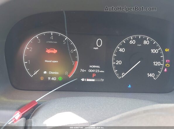 5FNRL6H64SB073676 2025 HONDA ODYSSEY Gray 
