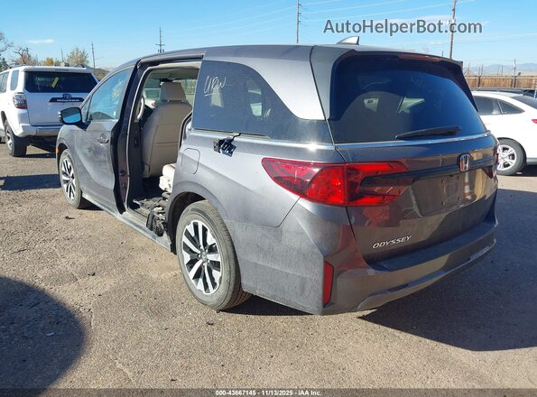 5FNRL6H64SB073676 2025 HONDA ODYSSEY Gray Задня ліва чверть