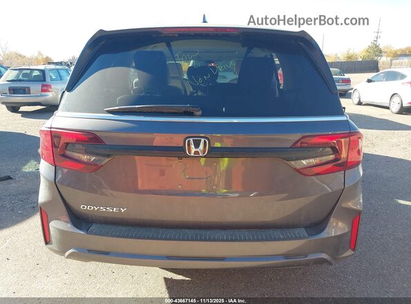 5FNRL6H64SB073676 2025 HONDA ODYSSEY Gray 