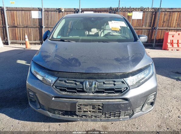 5FNRL6H64SB073676 2025 HONDA ODYSSEY Gray Вид щитка приладів
