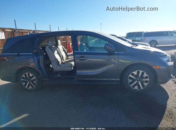 5FNRL6H64SB073676 2025 HONDA ODYSSEY Gray Вид задньої частини салону